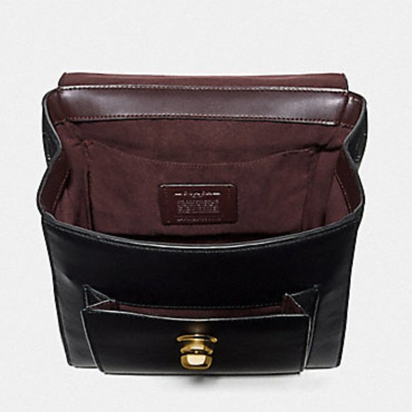 COACH NWT Cassidy Backpack in Signature Coated Canvas & Leather - Picture 3 of 4